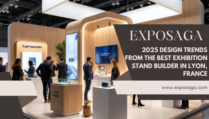 2025 Design Trends from the Best Exhibition Stand Builder in Lyon, France